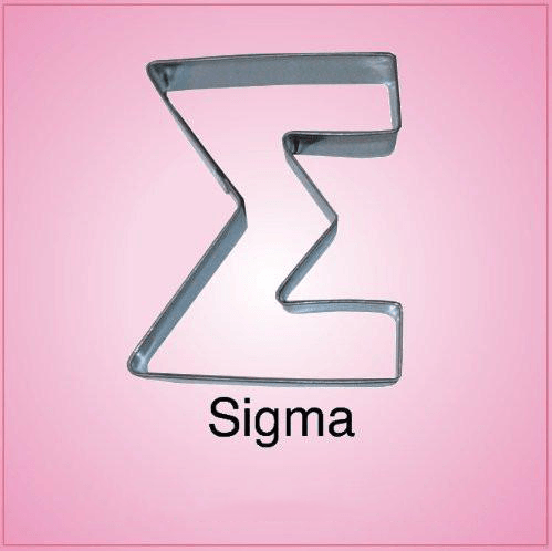 Sigma Cookie Cutter 