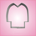 Simple Hockey Jersey Cookie Cutter 