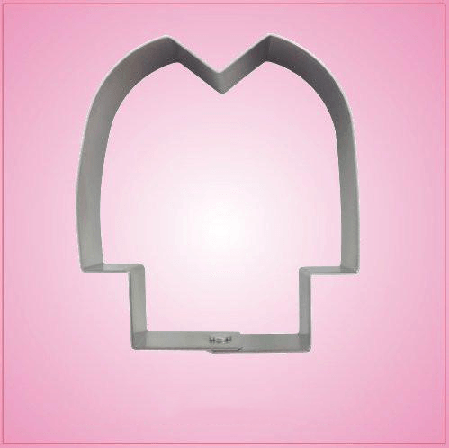 Simple Hockey Jersey Cookie Cutter 
