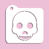 Skull Emoji Stencil 
