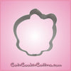 Skull With Bow Cookie Cutter 