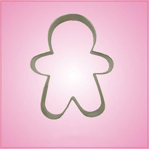 Small Gingerbread Man 2 Cookie Cutter 