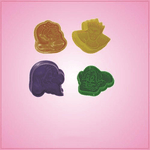 Small Snow White Cookie Cutter Set