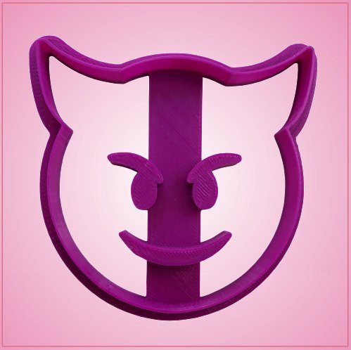 Smiling Devil Emoji Cookie Cutter 