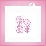 Smiling Sunflowers PYO Stencil