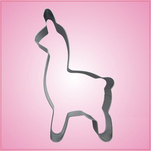 Smooth Alpaca Cookie Cutter 