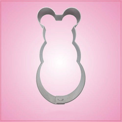 Snowman With Ears Cookie Cutter 