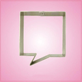 Square Speak Bubble Cookie Cutter 