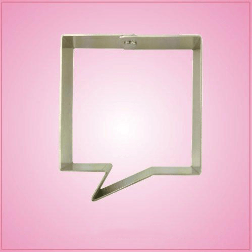 Square Speak Bubble Cookie Cutter 