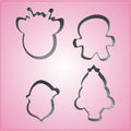 Stainless Steel Christmas Cookie Cutter Set