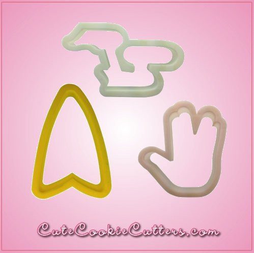 Star Traveler Cookie Cutters 