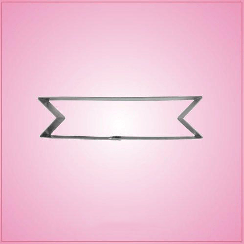 Straight Banner Cookie Cutter 