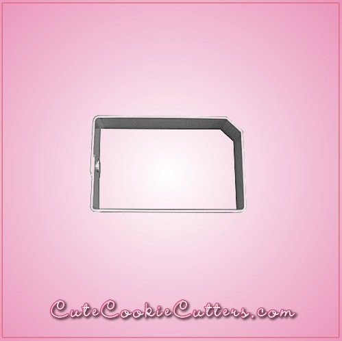 Subway Card Cookie Cutter 