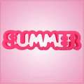 Summer Word Cookie Cutter 
