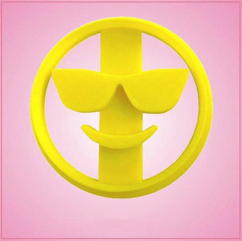 Sunglasses Emoji Cookie Cutter 