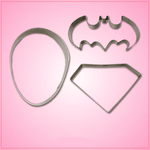 Mini Superhero Cookie Cutter Set