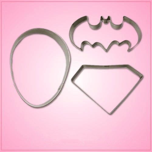 Superhero Cookie Cutter Set 