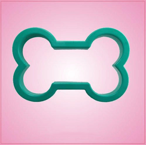 Teal Dog Bone Cookie Cutter Cheap Cookie Cutters
