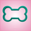 Teal Dog Bone Cookie Cutter 