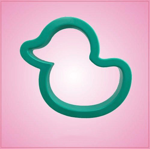 Teal Rubber Ducky Cookie Cutter 