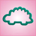 Teal Stegosaurus Cookie Cutter 