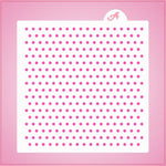 Teeny Dots Stencil