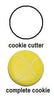 Tennis Ball Cookie Cutter 