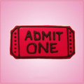 Theater Ticket Cookie Cutter 