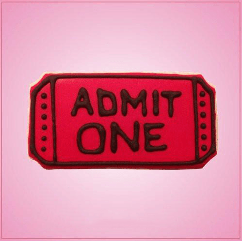 Theater Ticket Cookie Cutter 