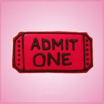 Theater Ticket Cookie Cutter