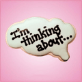 Thought Bubble Cookie Cutter 