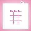 Tic Tac Toe Stencil Set