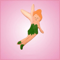 Frosted Tinkerbell Cookie Cheap Cookie Cutters