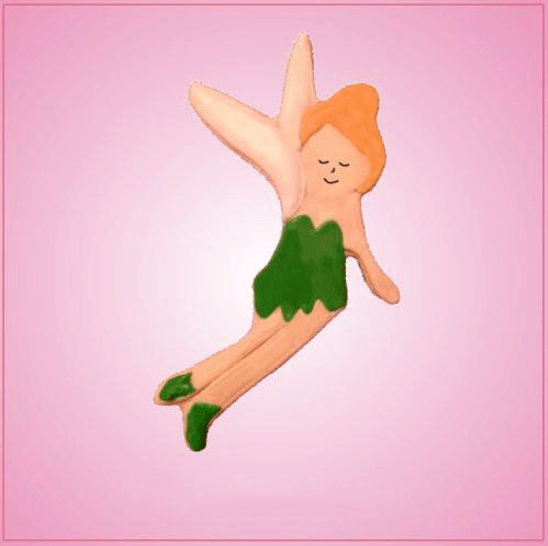 Frosted Tinkerbell Cookie Cheap Cookie Cutters