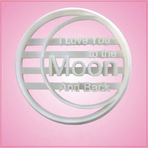 To The Moon Cookie Cutter 