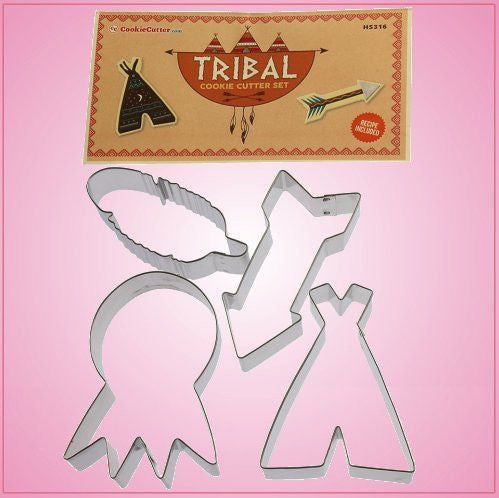 Tribal Cookie Cutter Set 