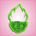Troll Face Cookie Cutter 