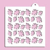 Tropical Leaf Set Stencil