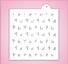 Tulip Flower Pattern Stencil Set