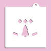 Ugly Xmas Tree Sweater Stencil