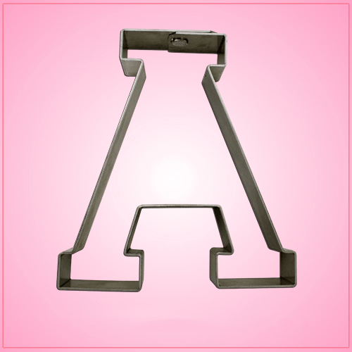 Varsity Letter A Cookie Cutter 