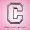 Varsity Letter C Cookie Cutter 