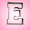 Varsity Letter E Cookie Cutter 