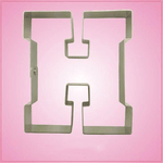 Varsity Letter H Cookie Cutter