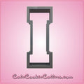 Varsity Letter I Cookie Cutter 