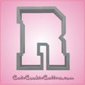 Varsity Letter R Cookie Cutter Cheap Cookie Cutters Store