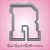 Varsity Letter R Cookie Cutter Cheap Cookie Cutters Store