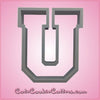 Varsity Letter U Cookie Cutter 