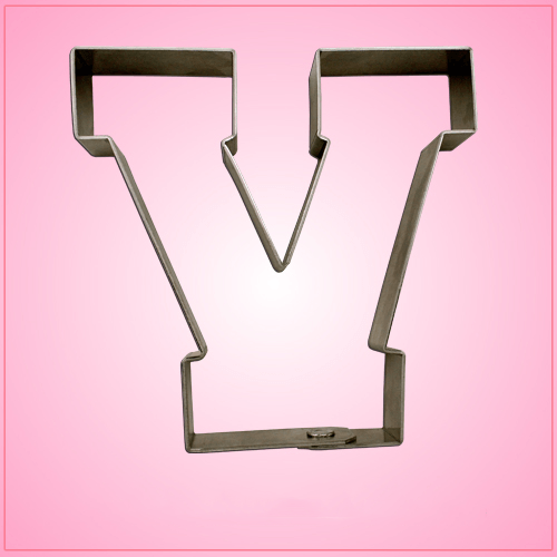 Varsity Letter V Cookie Cutter 