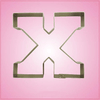 Varsity Letter X Cookie Cutter 